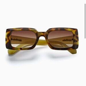SZADE Dart Sustainable Rectilinear Sunglasses NIB